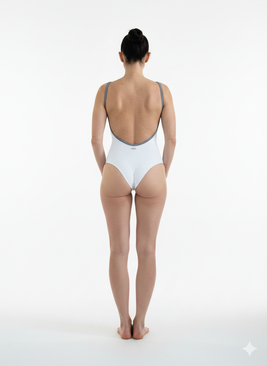 Costume Intero Donna Capri — Sartoriale con Doppie Bretelle Made in Italy