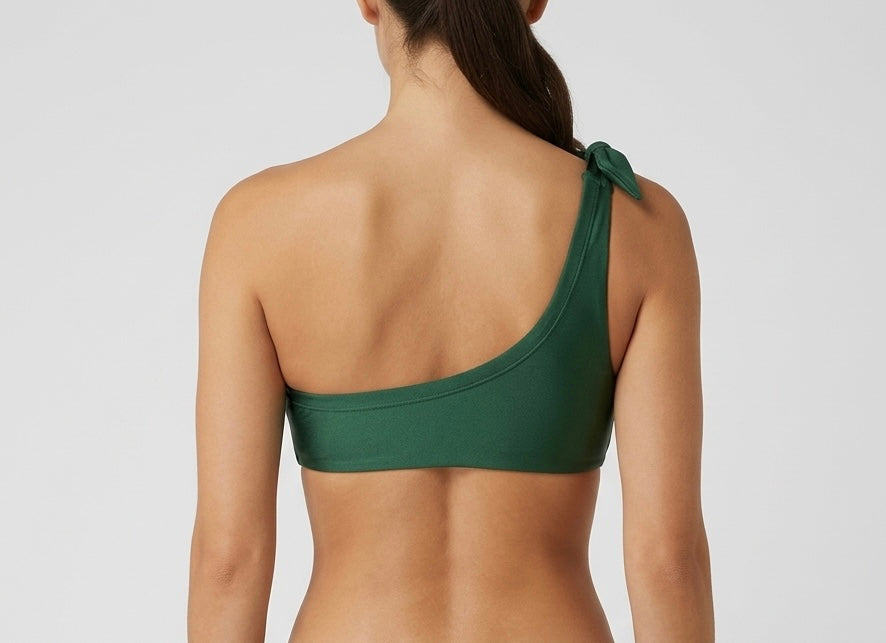 Bikini Donna Saint Tropez — Fascia Monospalla Double Face Made in Italy