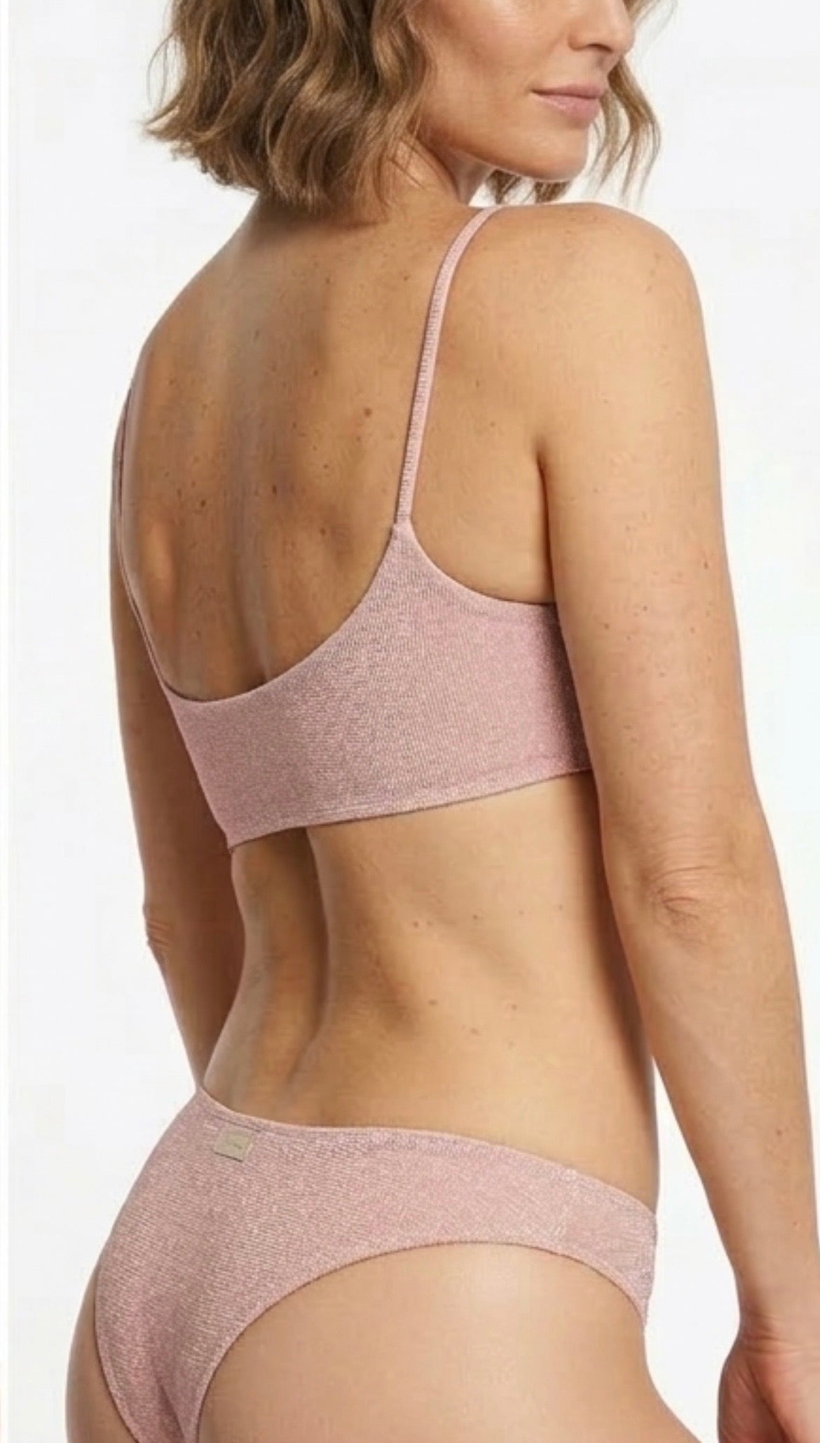 Bikini Donna Lumière — Lycra Glitterata Made in Italy