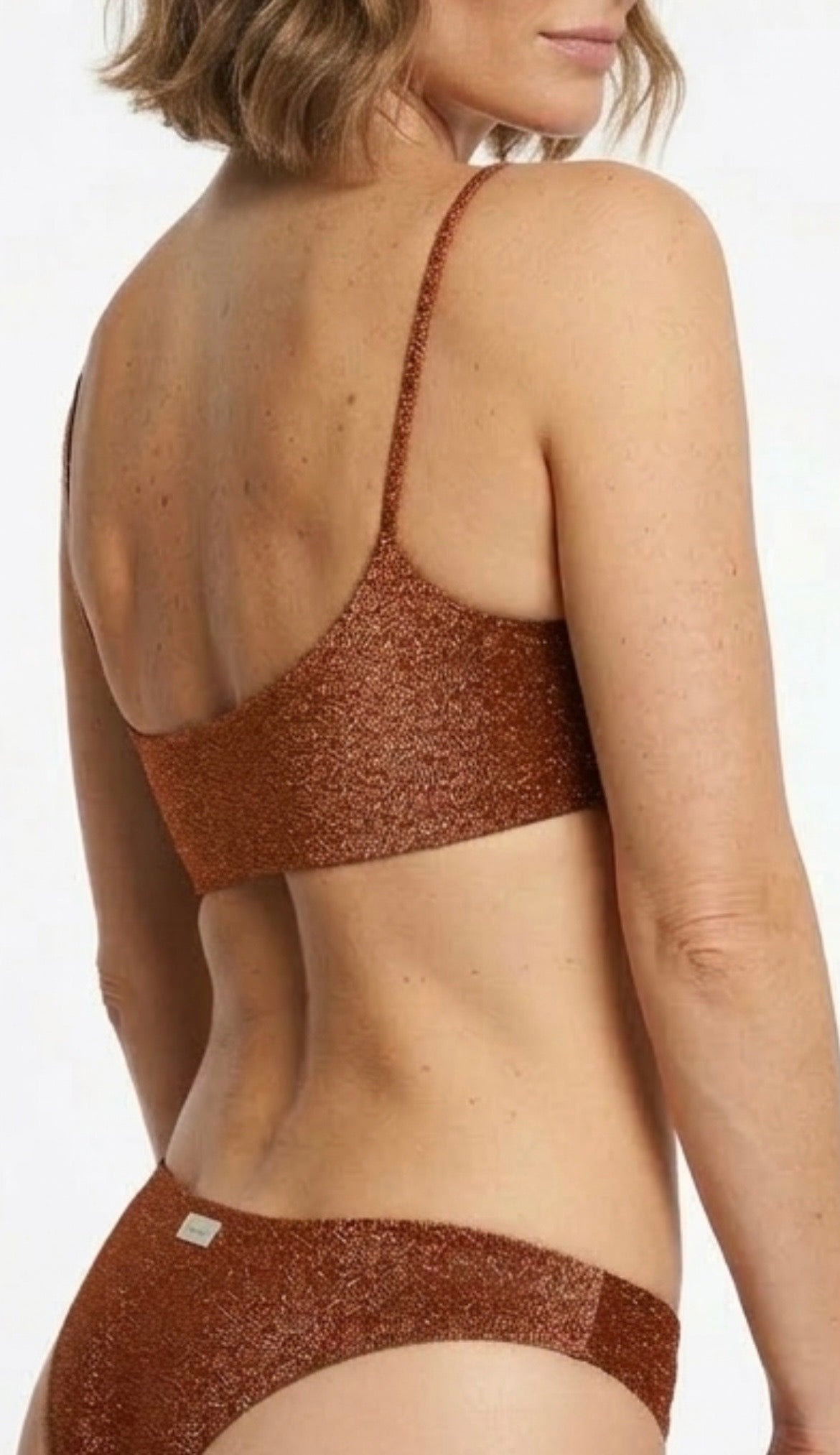 Bikini Donna Lumière — Lycra Glitterata Made in Italy