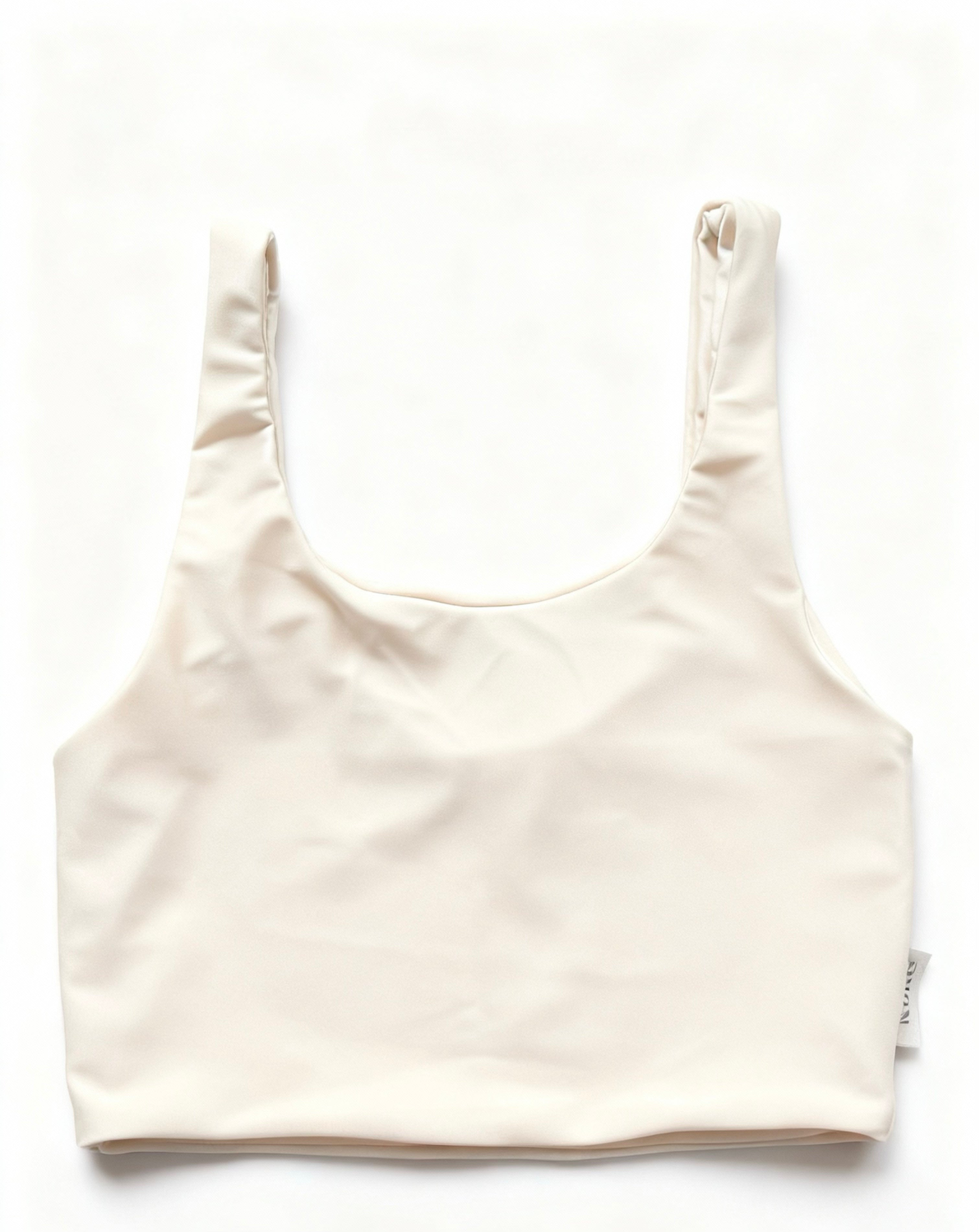 Top Donna Lycra Glossy — Reversibile Taglia Unica Made in Italy