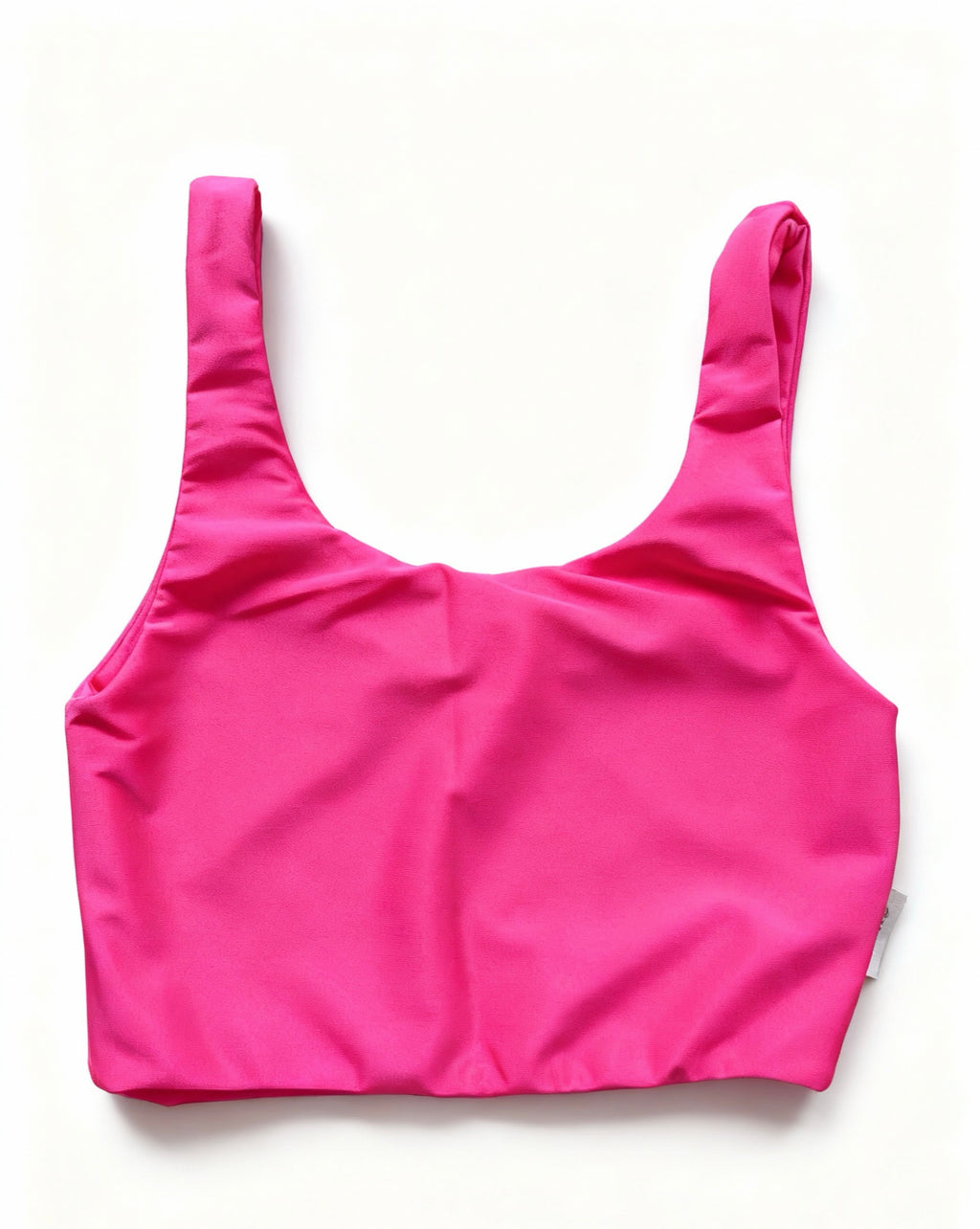 Top Donna Lycra Glossy — Reversibile Taglia Unica Made in Italy